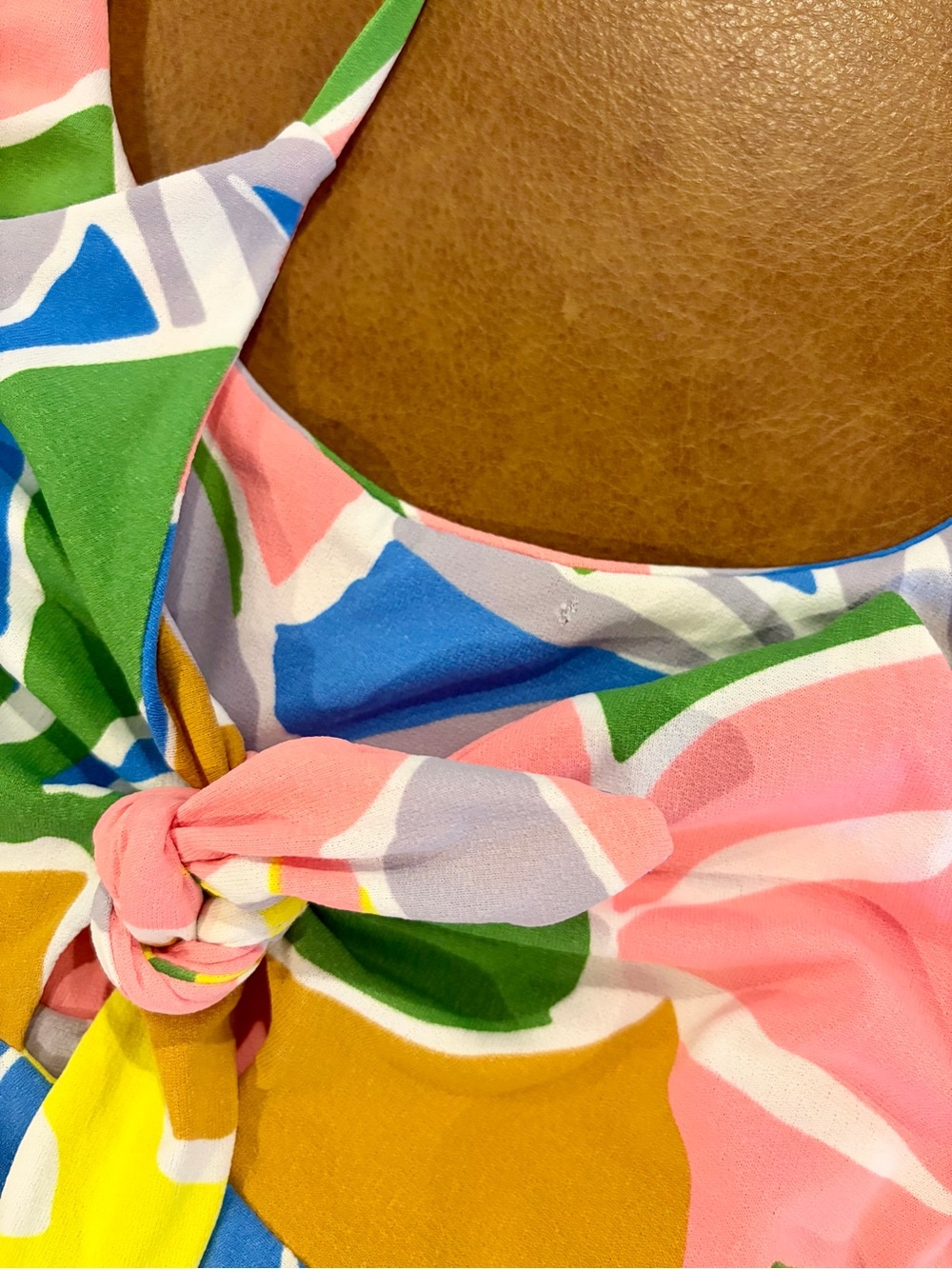 Maaji Girls Size 16 Colorful Abstract Print Swim Cover Up Dress - Picture 8 of 8
